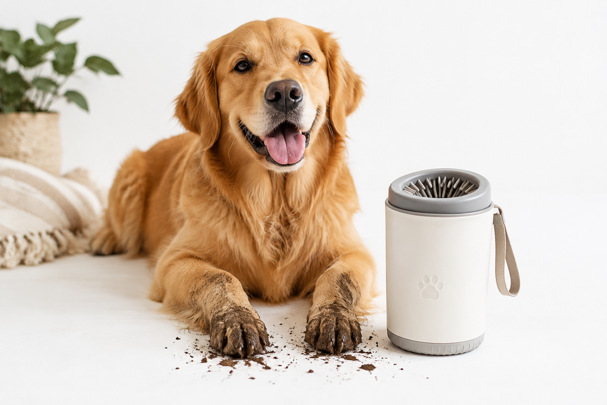 How to Choose a Dog Paw Cleaner for Muddy Walks